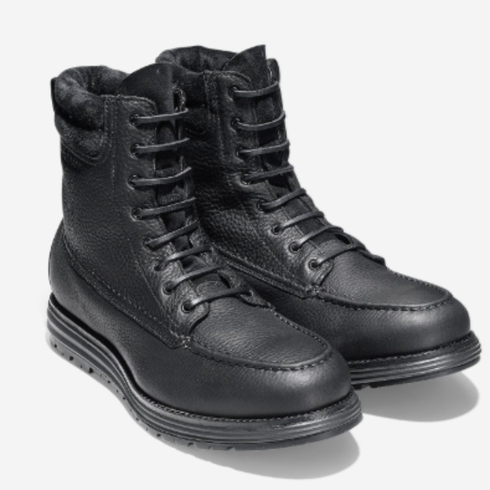 Cole Haan Lockridge Waterproof Boot Black 9.5